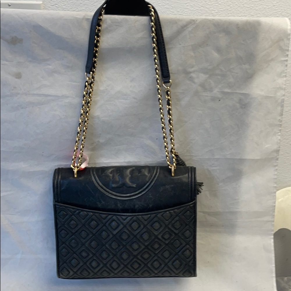 Tory Burch Fleming Convertible Shoulder Bag black - Picture 3 of 9